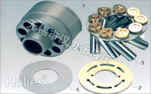 Hydraulic Piston Pump Parts Kubota HPVMF16/23/32