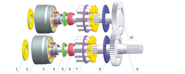 Hydraulic Piston Pump er 320C