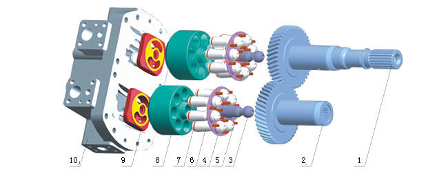 Uchida Piston Pump Parts